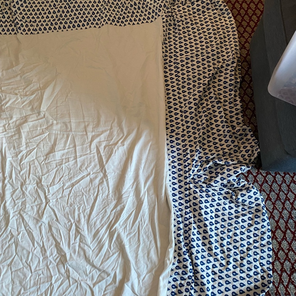 Souleiado France bed skirt double - Picture 4 of 5